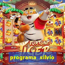 programa silvio santos de hoje foi gravado quando